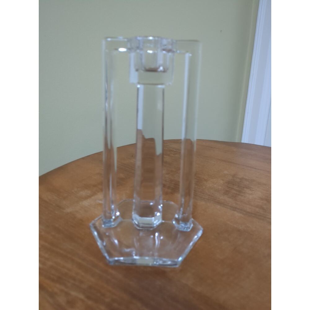 Vintage Westmorland No. 1015 Mission Crystal Candlestick
